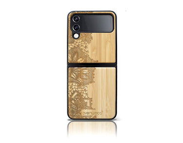 FLEURS Coque arrière Samsung Galaxy Z Flip4 5G